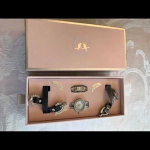 Chloe and Isabel Convertible Watch + Bracelet Set
